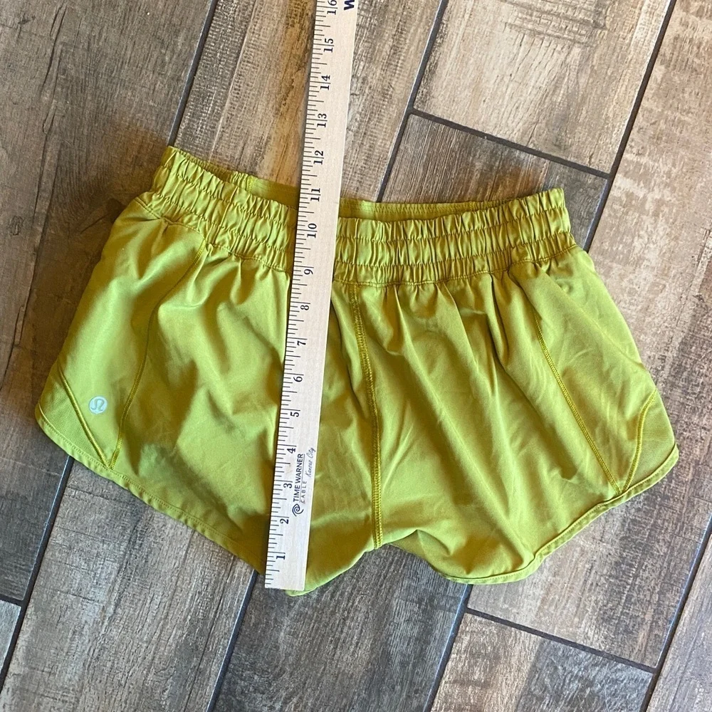 Lululemon Athletica Light Olive Athletic Shorts